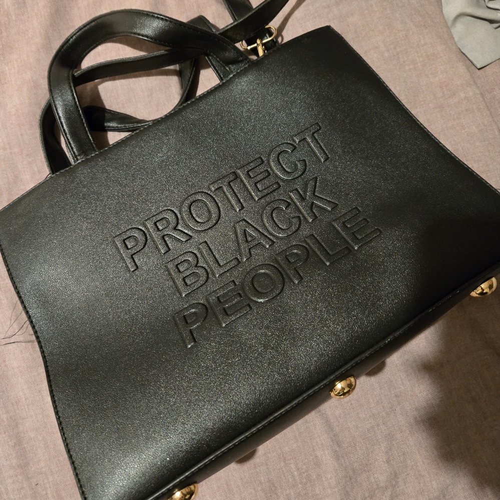 Black cise tote bag